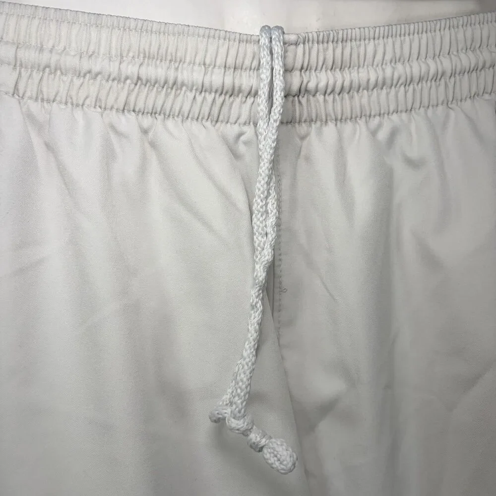 Illinois Fighting Illini Nike Basketball Shorts Mens Large White Orange 32x12